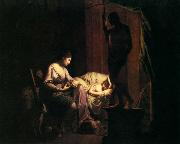 Penelope Unravelling Her Web, Joseph wright of derby
